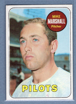1969 Topps #17 Mike Marshall EX-MT  GO350