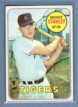 1969 Topps #13 Mickey Stanley (b) EX  GO602