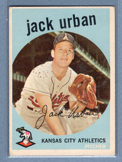 1959 Topps #18 Jack Urban (st) VG   GO410