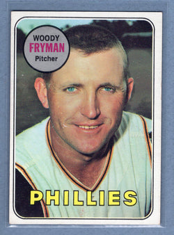 1969 Topps #51 Woody Fryman (b) EX-MT  GO265