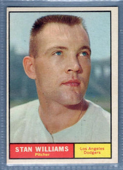 1961 Topps #190 Stan Williams(c) EX   GO417
