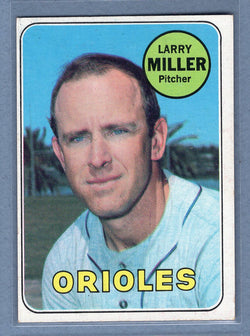 1969 Topps #323 Larry Miller (a) EX-MT  GOWABB