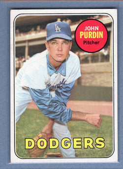 1969 Topps #161 John Purdin (b) EX  GO577