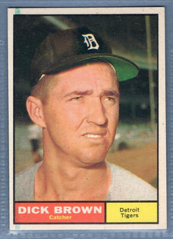 1961 Topps #192 Dick Brown(a) EX   GO417