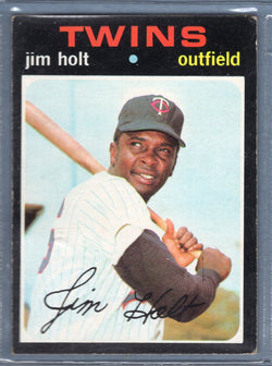 1971 Topps #7 Jim Holt  EX  SB1