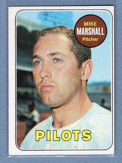 1969 Topps #17 Mike Marshall (c) EX   GO700