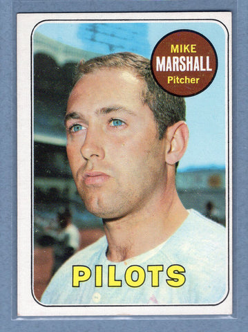 1969 Topps #17 Mike Marshall (c) EX   GO700