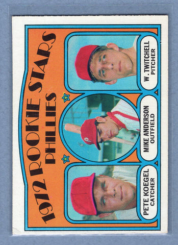 1972 Topps #14 Phillies Rookies  VG-EX  BL01