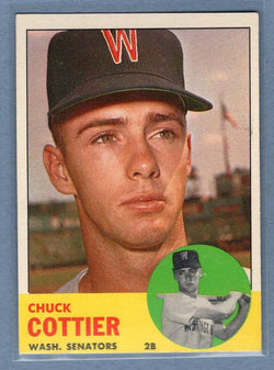 1963 Topps #219 Chuck Cottier EX   GO148