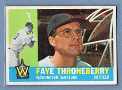 1960 Topps #9 Faye Throneberry(a) VG-EX  GO550