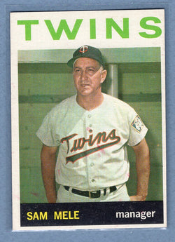 1964 Topps #54 Sam Mele EX-MT  GO105
