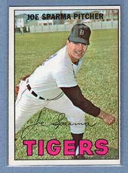 1967 Topps #13 Joe Sparma (b) EX-MT   GO340