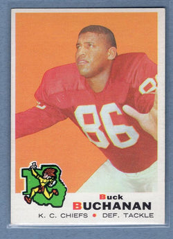 1969 Topps #222 Buck Buchanan (HOF) EX-MT  GO250