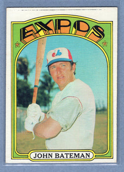 1972 Topps #5 John Bateman (c) EX  GO315