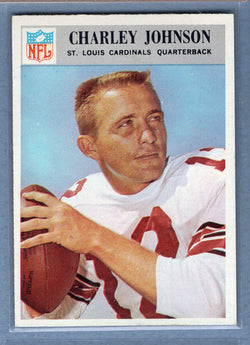 1966 Philadelphia #163 Charley Johnson (1) EX-MT  GO320