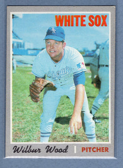 1970 Topps #342 Wilbur Wood   EX-MT  GO750