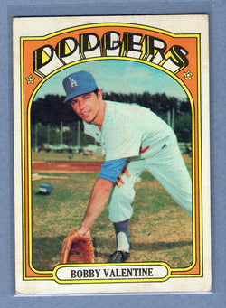 1972 Topps #11 Bobby Valentine VG-EX  GO500