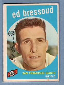 1959 Topps #19 Ed Bressoud (b) VG   GO410