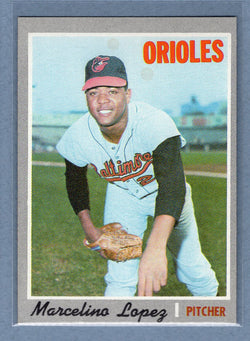 1970 Topps #344 Marcelino Lopez  (a) EX-MT  GO750