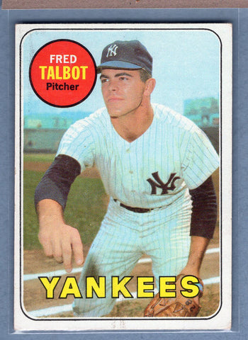 1969 Topps #332 Fred Talbot (b) VG-EX  GO501