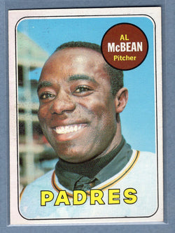 1969 Topps #14 Al McBean (st) (b) VG  GO602