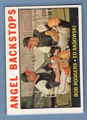 1964 Topps #61 Angel Backstops EX-MT  GO105