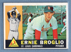 1960 Topps #16 Ernie Broglio  G-VG  GO257