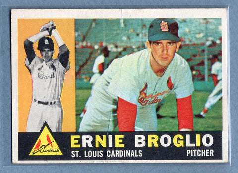 1960 Topps #16 Ernie Broglio  G-VG  GO257
