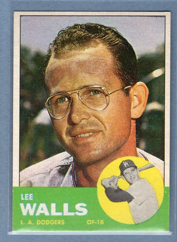 1963 Topps #11 Lee Walls VG-EX      INVGO395