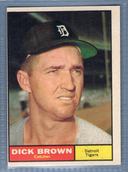1961 Topps #192 Dick Brown(b) VG-EX   GO417