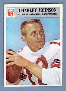 1966 Philadelphia #163 Charley Johnson (3) EX-MT  GO320