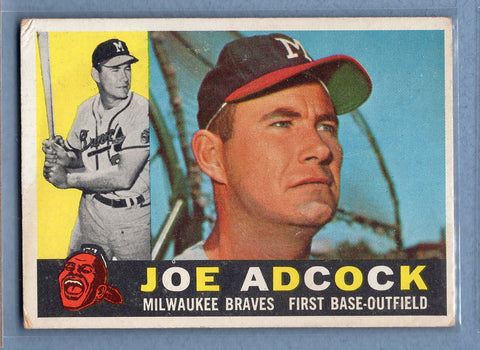 1960 Topps #3 Joe Adcock (d) VG  GO257