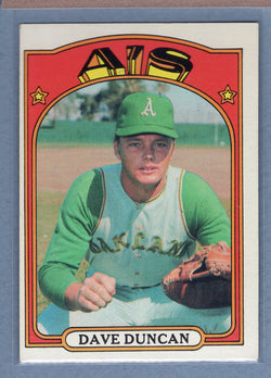 1972 Topps #17 Dave Duncan EX-MT  GO483