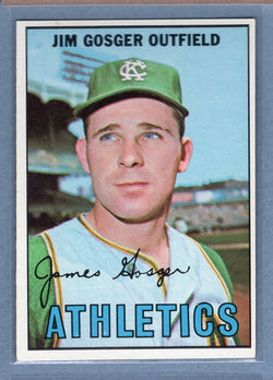 1967 Topps #17 Jim Gosger  EX-MT   GO340