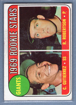 1969 Topps #16 Giants Rookies (st)  VG  GO602