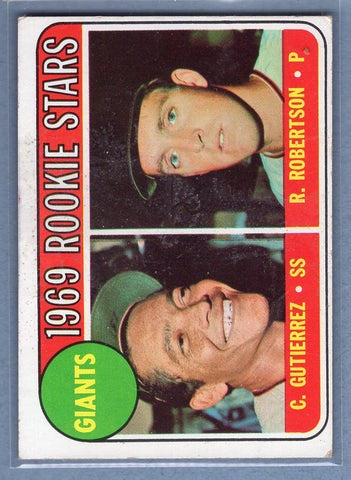 1969 Topps #16 Giants Rookies (st)  VG  GO602