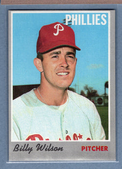 1970 Topps #28 Billy Wilson   EX-MT  GO200