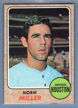 1968 Topps #161 Norm Miller (a)EX-MT  GO507