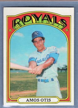 1972 Topps #10 Amos Otis EX-MT   GO464