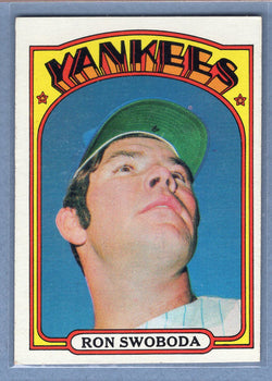 1972 Topps #8 Ron Swoboda (b) EX-MT  GO315