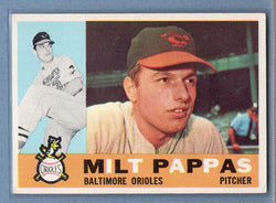 1960 Topps #12 Milt Pappas EX  GO480