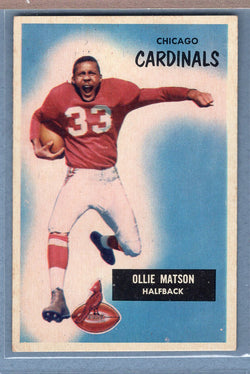 1955 Bowman #25 Ollie Matson (HOF) (a) EX  GO801