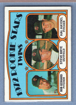 1972 Topps #28 Twins Rookies (b) EX   BL01