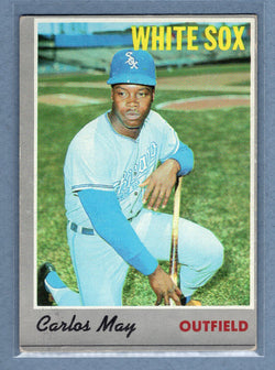 1970 Topps #18 Carlos May  VG-EX  GO695