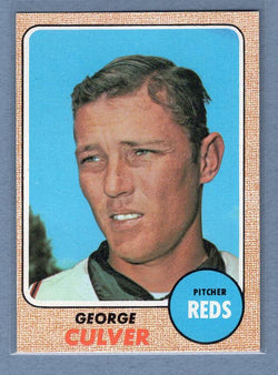 1968 Topps #319 George Culver EX-MT  GO339