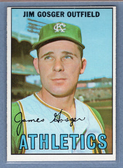 1967 Topps #17 Jim Gosger EX-MT  GO390