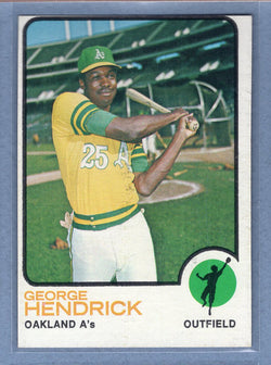 1973 Topps #13 George Hendrick  EX  GO550