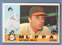 1960 Topps #12 Milt Pappas EX   GO550