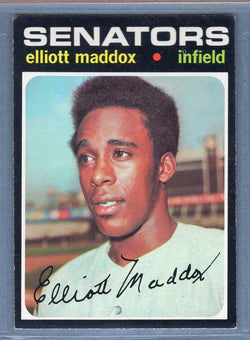 1971 Topps #11 Elliott Maddox  EX  GO747