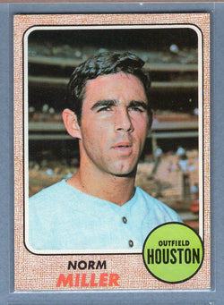 1968 Topps #161 Norm Miller (b)EX-MT  GO507